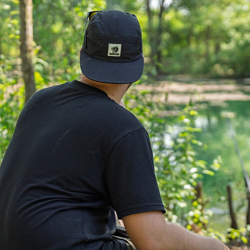 Nash Make It Happen Badge 5 Panel Cap Black